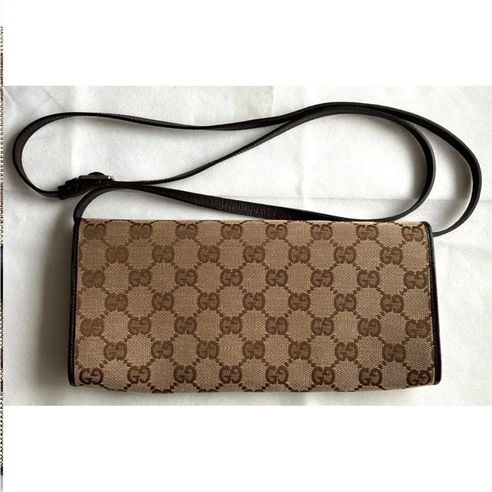 Gucci Beige and Brown Crossbody Bag - Picture 3 of 16